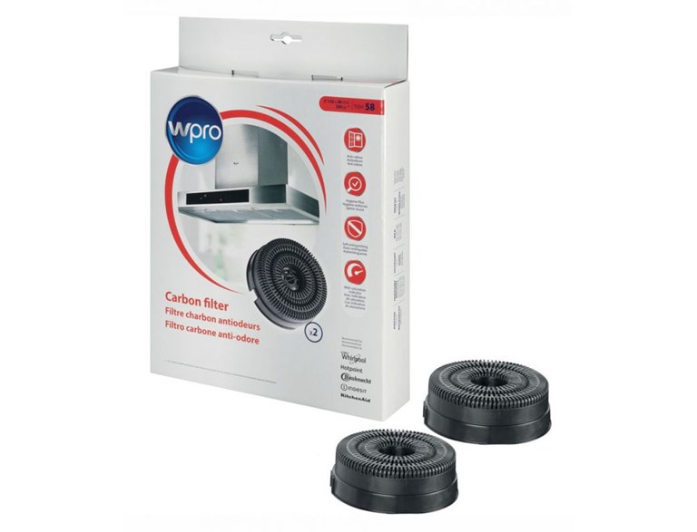Wpro Kolfilter Type 58  142X48mm 2-Pack  484000008782