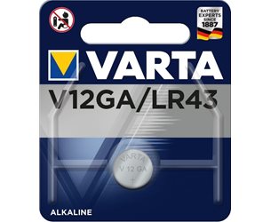Varta V12ga/Lr43/186 1,5V 80Mah