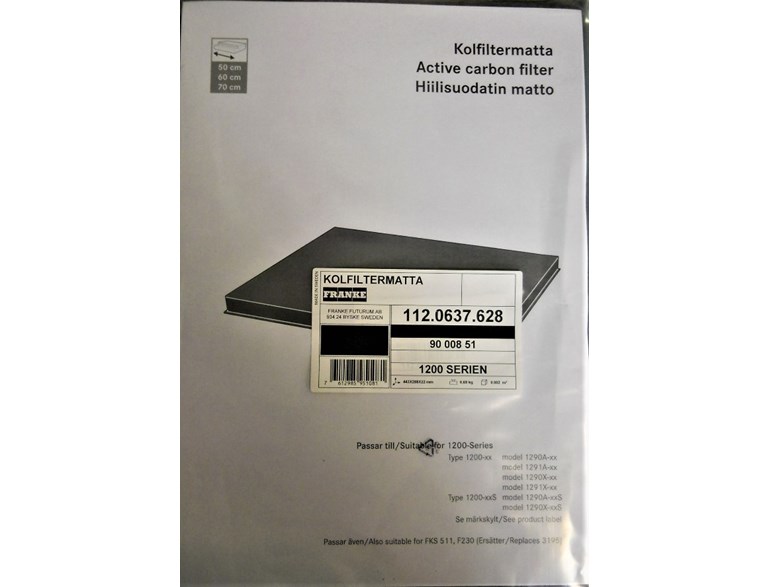 Franke Kolfiltermatta 1200 Serien Fks511, F230  112.0637.628