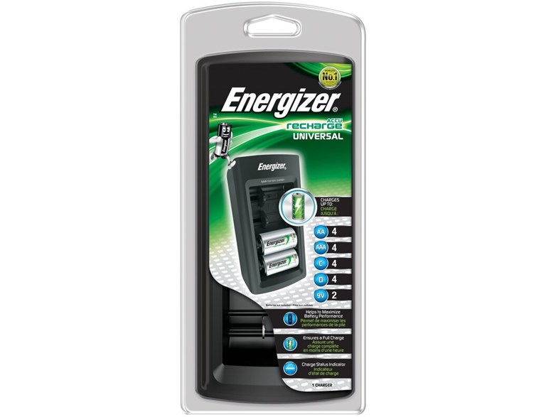 Energizer Batteriladdare  Aaa/Aa/C/D/9V