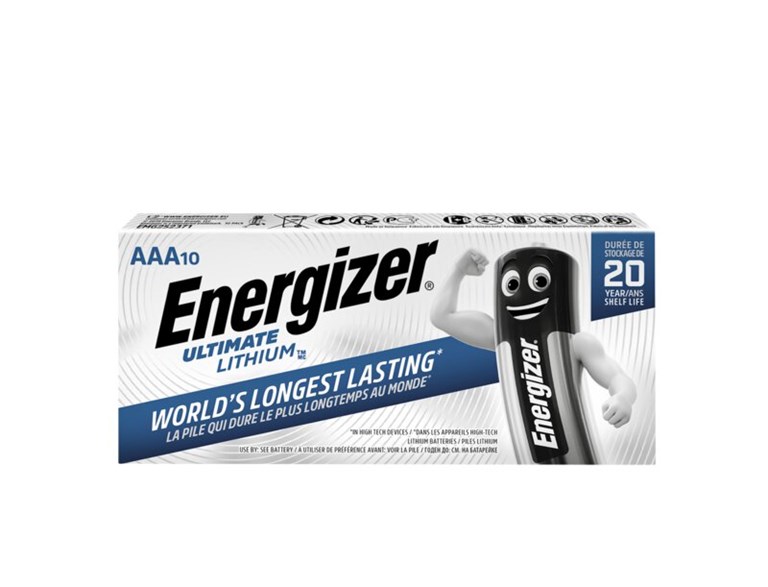 Energizer Aaa   Lithium  10-Pack *