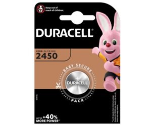 Duracell Cr2450 3V Litium Knappcellsbatteri