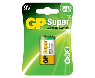 Gp 9V 6Lr61  Super Alkaline