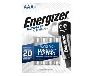 Energizer 1,5V Aaa Lithium 4-Pack
