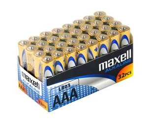 Maxell 1,5V Aaa Alkaline 32-Pack  *