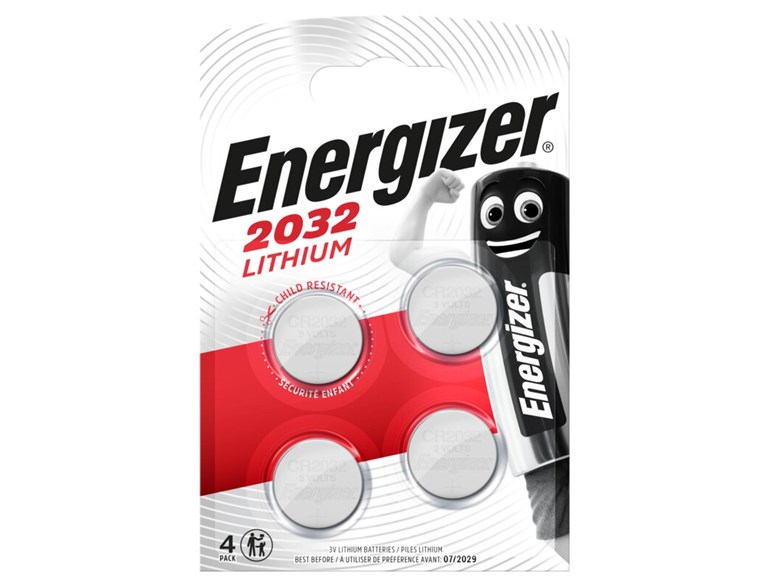 Energizer Cr2032 3V  Litium 4-Pack