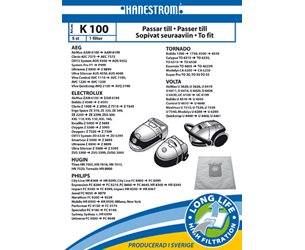 Aeg / Electrolux / Hugin / Philips / Volta  S-Bag K100