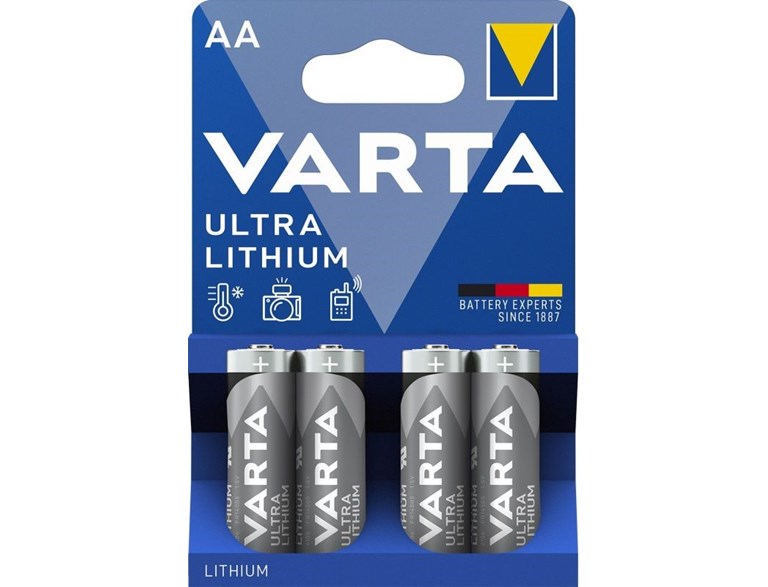Varta 1,5V Aa Lithium 4-Pack