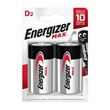Energizer 1,5V D,  Lr20  2-Pack Alkaline Max *