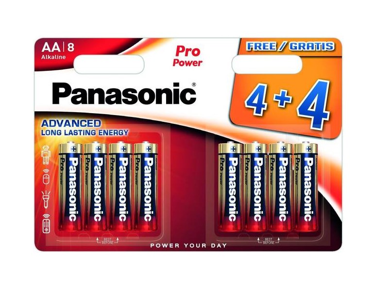 Panasonic 1,5V Aa/Lr6 8-Pack Propower  *