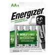 Energizer 1,2V Aa 2000Mah Ni-Mh Laddbart  4-Pack *