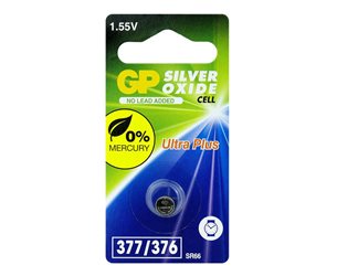 Gp 377/376  Sr626  Sr66 1,55V Silver Oxid Knappcellsbatteri