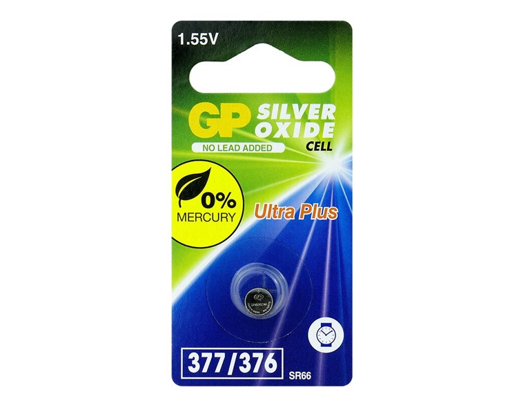 Gp 377/376  Sr626  Sr66 1,55V Silver Oxid Knappcellsbatteri
