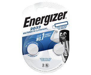 Energizer Cr2032 3V  Litium 2-Pack