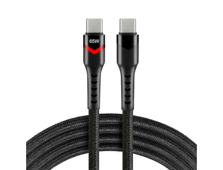 Laddkabel Usb-C 3 Meter Snabbladdning Upp Till 45W  *