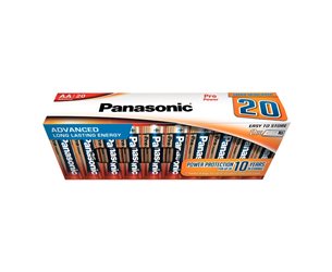 Panasonic 1,5V Aa/Lr6 20-Pack Propower  *