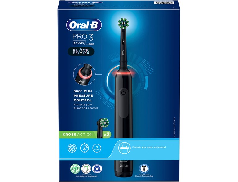 Oral-B Pro 3 3400N  Svart  *