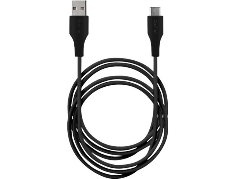 Puro Usb-A Till Usb-C   2 Meter Svart