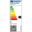 Star Trading 6,5W 70/350/700Lm 2100K Glob 95 E27 3-Step Click Minne 354-86-1