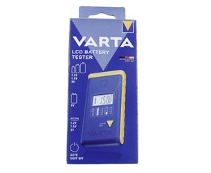 Varta Batteritestare För Aa Aaa C D  9V Knappceller  *