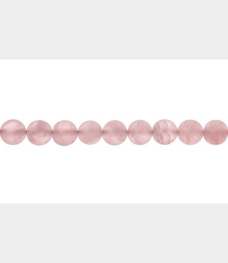 Rosenkvarts matt sträng