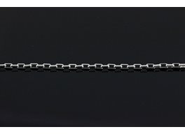 Kedja/m*52 venetian box gles 2mm 925