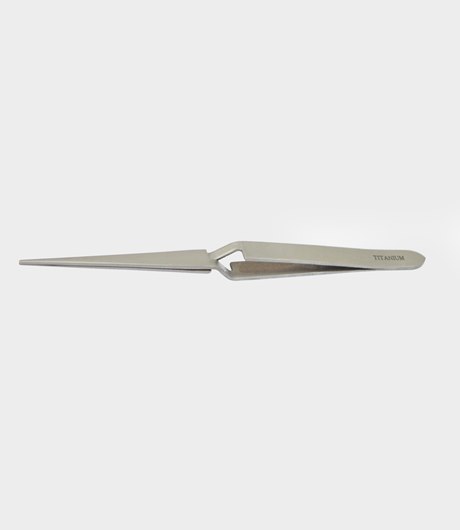 Korntång TITANIUM rak m trähandtag 165mm