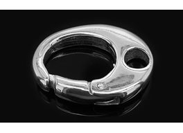 Lås 17x13x2,5mm hål 3,5mm 925