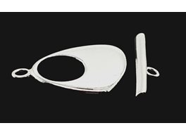 Lås Toggle m hål  20x16x1,4mm