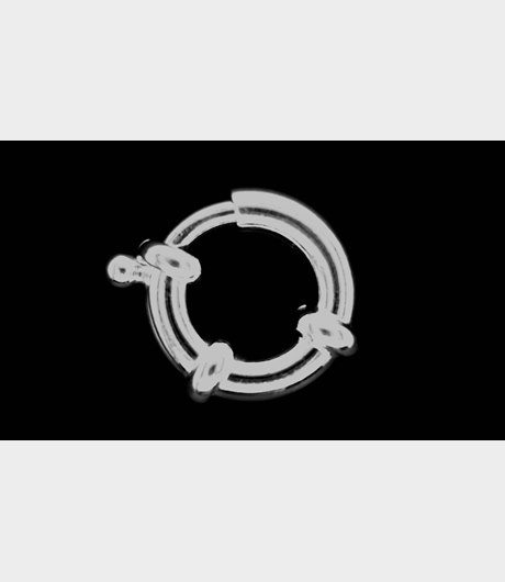 Lås u ögla 16x3mm 925