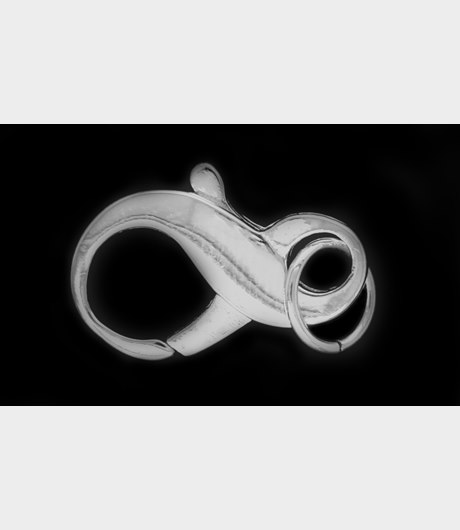 Karbinhake "Åttan" 20x11mm 925