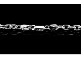 Ankarlänk flackslipad 3,7mm 925