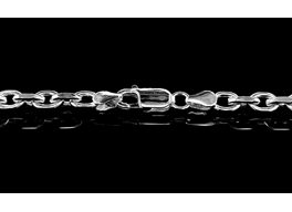 Ankarlänk flackslipad 4,6mm 925