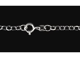 Ärtlänk diamantslipad 3,46mm 925