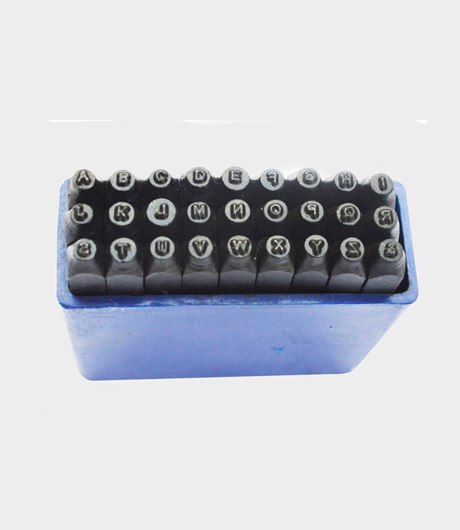 Bokstavsstämplar BUDGET