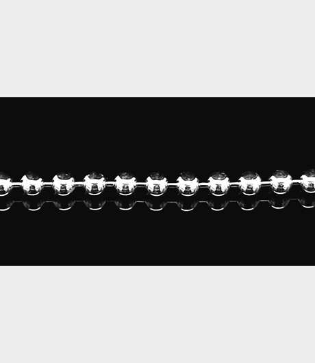 Löpmeter/Kullänk 2,2mm diamantslip.925
