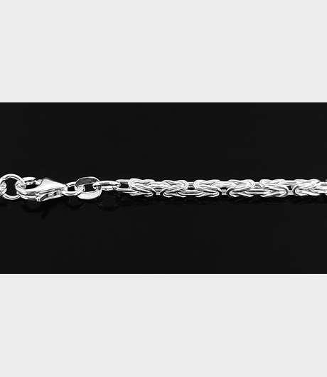 Länk diamnatslip.Royal 2,35mm 925