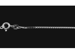Venezialänk diamantslip.1,23mm 925