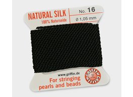 Pärlsilke svart