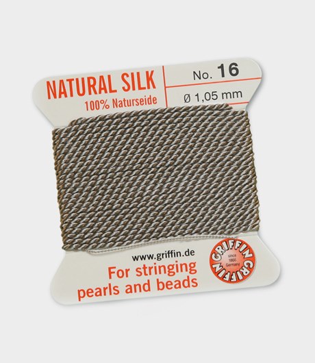 Pärlsilke grå
