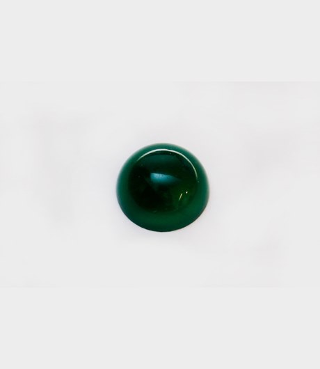 Grön agat cabochon