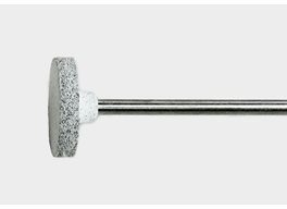 Silikontrissa skiva vit med skaft 14,5x12,5mm