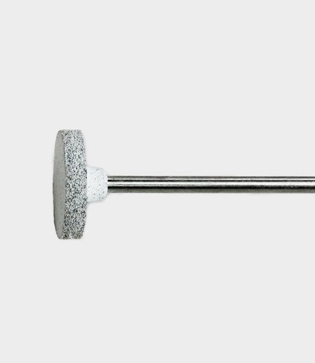 Silikontrissa skiva vit med skaft 14,5x12,5mm