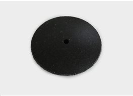 Silikontrissa lins svart  22x3mm