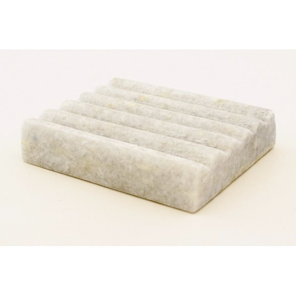 Tvålfat våg vit marmor