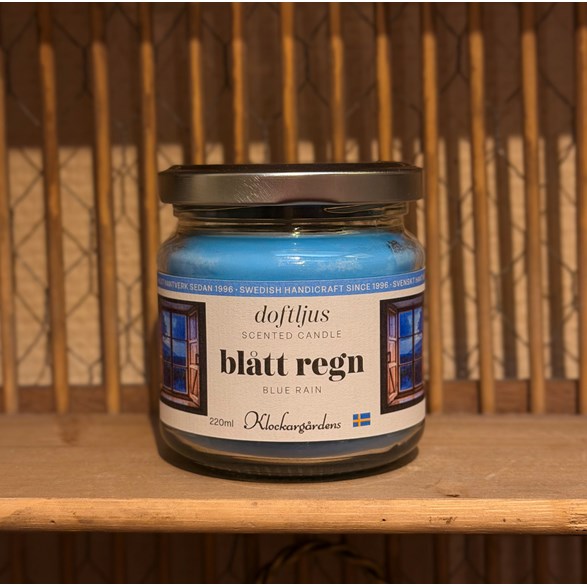 Blått Regn Doftljus