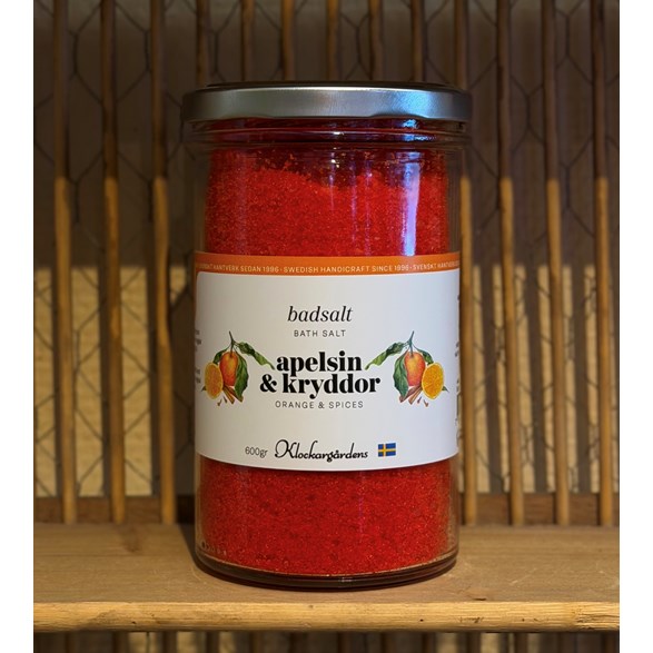 Apelsin & Kryddor Badsalt
