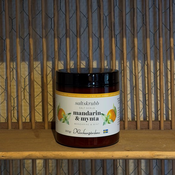 MandarinMynta Saltskrubb