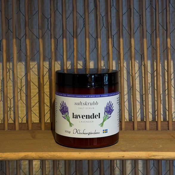 Lavendel Saltskrubb