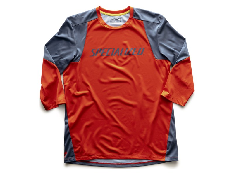 ENDURO 3/4 JERSEY RKTRED/STRMGRY S